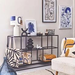 A&A Story Image Encadree Femme Bleu 30x40cm -Kaemingk Magasin 018e2 amb 202205 photo3860 fdsjour31446