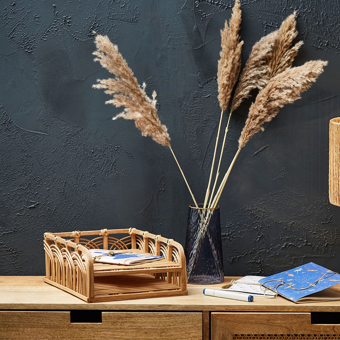 SEMA DESIGN Corbeille A Papier 2 Niveaux Essencia Naturel Bambou Et Rotin 6 SEMA DESIGN Corbeille A Papier 2 Niveaux Essencia Naturel Bambou Et Rotin – Image 4