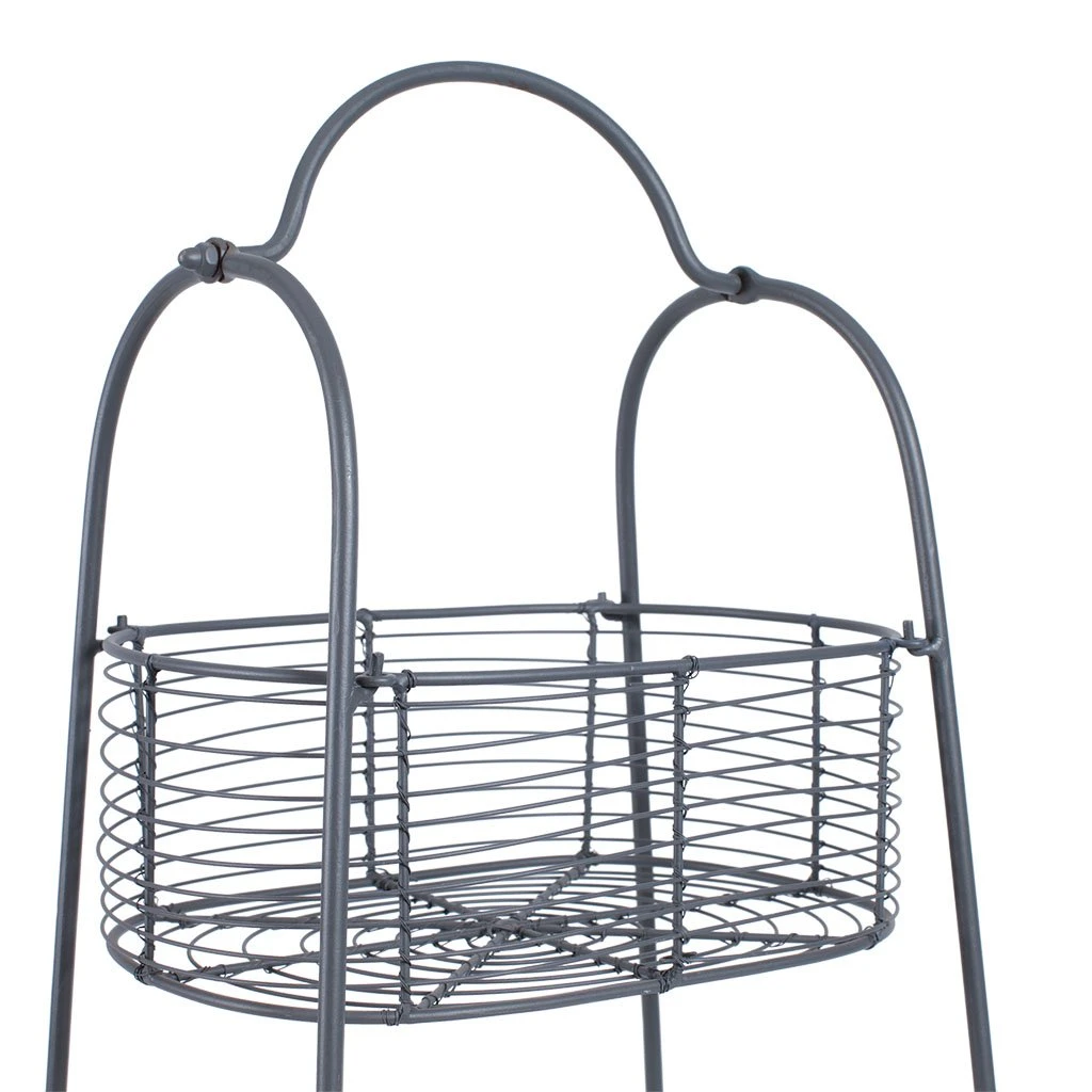 Comptoir De Famille Panier 3 Niveaux Reserve Gris En Fer 5 Comptoir De Famille Panier 3 Niveaux Reserve Gris En Fer – Image 3