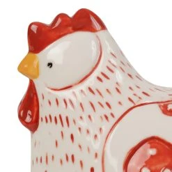 Comptoir De Famille Déco Poule Margotte Rouge En Porcelaine 7 Comptoir De Famille Déco Poule Margotte Rouge En Porcelaine -Kaemingk Magasin 200464 DET02 WEB