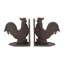 Comptoir De Famille Serre-livres Campagne Naturel En Fonte