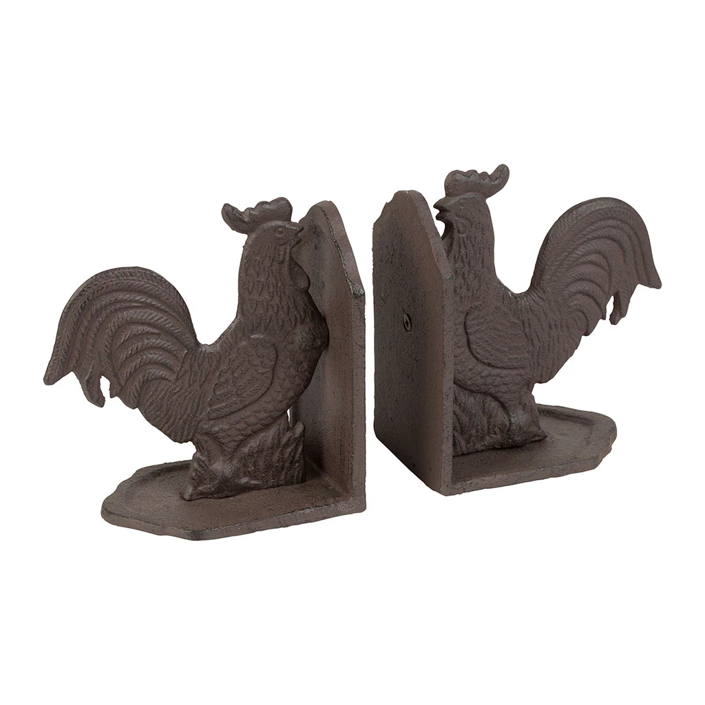 Comptoir De Famille Serre-livres Campagne Naturel En Fonte 4 Comptoir De Famille Serre-livres Campagne Naturel En Fonte – Image 2