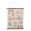 Comptoir De Famille Toile Corsage Noir+blanc -Kaemingk Magasin 200854 DEB WEB