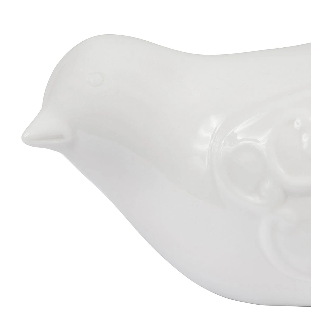 Comptoir De Famille Deco Moineau X2 Campagne Blanc 4 Comptoir De Famille Deco Moineau X2 Campagne Blanc – Image 2