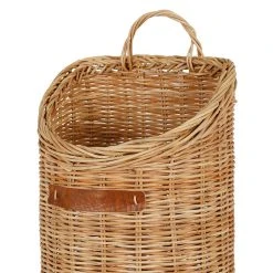 Comptoir De Famille Panier Mural Cuisine Tradition Naturel En Rotin -Kaemingk Magasin 201314 DET03 WEB