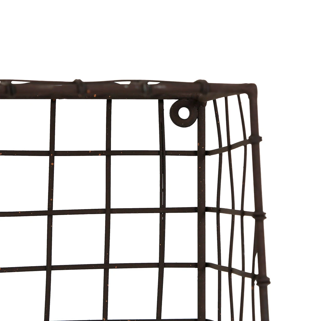 Comptoir De Famille Etagere Murale 2 Compartiments Cuisine Tradition Brun En Fer 6 Comptoir De Famille Etagere Murale 2 Compartiments Cuisine Tradition Brun En Fer – Image 4