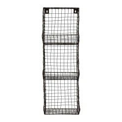 Comptoir De Famille Etagere Murale 3 Compartiments Cuisine Tradition Brun En Fer -Kaemingk Magasin 201328 DET02 WEB