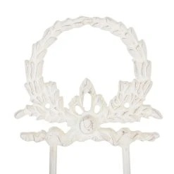 Comptoir De Famille Patere 2 Crochets Charme Blanc Antique 12x17x5cm Laiton 7 Comptoir De Famille Patere 2 Crochets Charme Blanc Antique 12x17x5cm Laiton -Kaemingk Magasin 201450 DET02 WEB