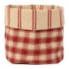 Comptoir De Famille Panière Damier Rouge D15xh18cm En Coton - La Campagne 2 Comptoir De Famille Panière Damier Rouge D15xh18cm En Coton - La Campagne -Kaemingk Magasin 201616 DEB WEB