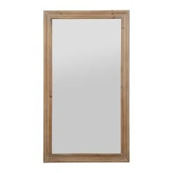 Comptoir De Famille Miroir Naturel Foncé 60x106cm En Bois De Sapin - Firmin