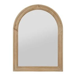Comptoir De Famille Miroir Naturel Foncé 60x80cm En Bois De Sapin - Firmin