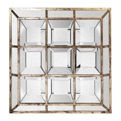 Côté Table Miroir Illusion Doré