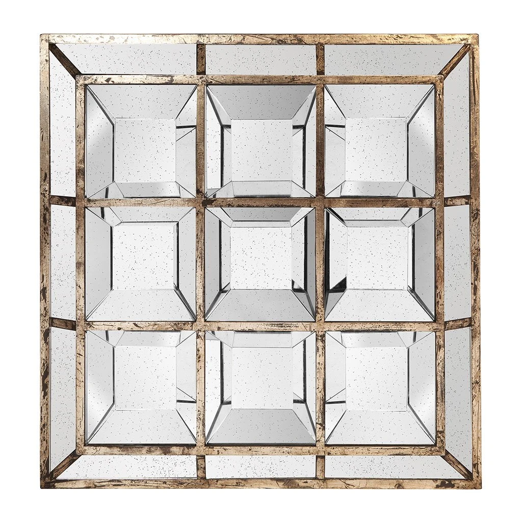 Côté Table Miroir Illusion Doré 3 Côté Table Miroir Illusion Doré