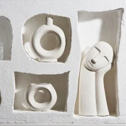 Côté Table Deco Visage Maceio Blanc Casse 20x12xh38cm Gres 12 Côté Table Deco Visage Maceio Blanc Casse 20x12xh38cm Gres -Kaemingk Magasin 25523 1amb hd 2022 01 pe ct 11393