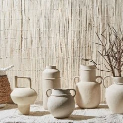 Côté Table Vase Lisla Blanc Mat D17.5xh28.5cm Faience -Kaemingk Magasin 27b6a amb hd 2022 01 pe ct 11336