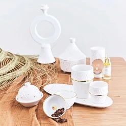 Chabi Chic Bougeoir Rond Pleine Lune Blanc - Tadelakt 7 Chabi Chic Bougeoir Rond Pleine Lune Blanc - Tadelakt -Kaemingk Magasin 29595 amb hd fds cat23 30a1804