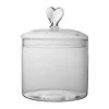 Côté Table Bocal En Verre Coeur Papille -Kaemingk Magasin 31135 DEB WEB