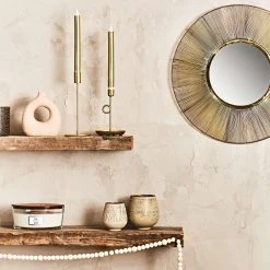 SEMA DESIGN Miroir En Fer Doré D51cm - Ardecor -Kaemingk Magasin 31147 amb pao noel fds 25436