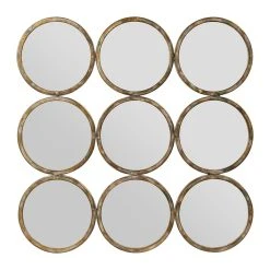 Côté Table Miroir Art Deco Mordoré En Fer