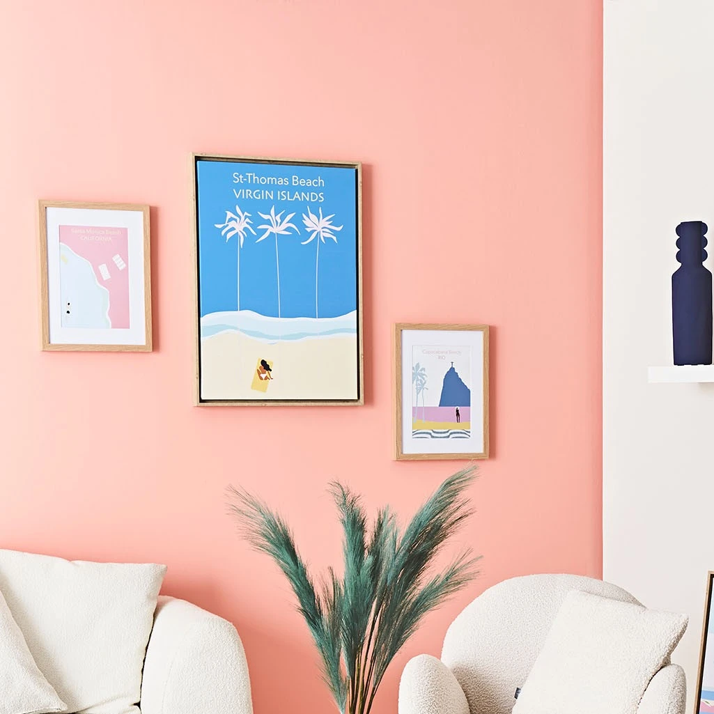 A&A Story Image Encadree Santa Monica Beach - California 30x40cm 5 A&A Story Image Encadree Santa Monica Beach - California 30x40cm – Image 3