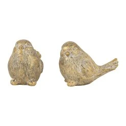 Côté Table Deco Moineau X2 Jardinet Doré