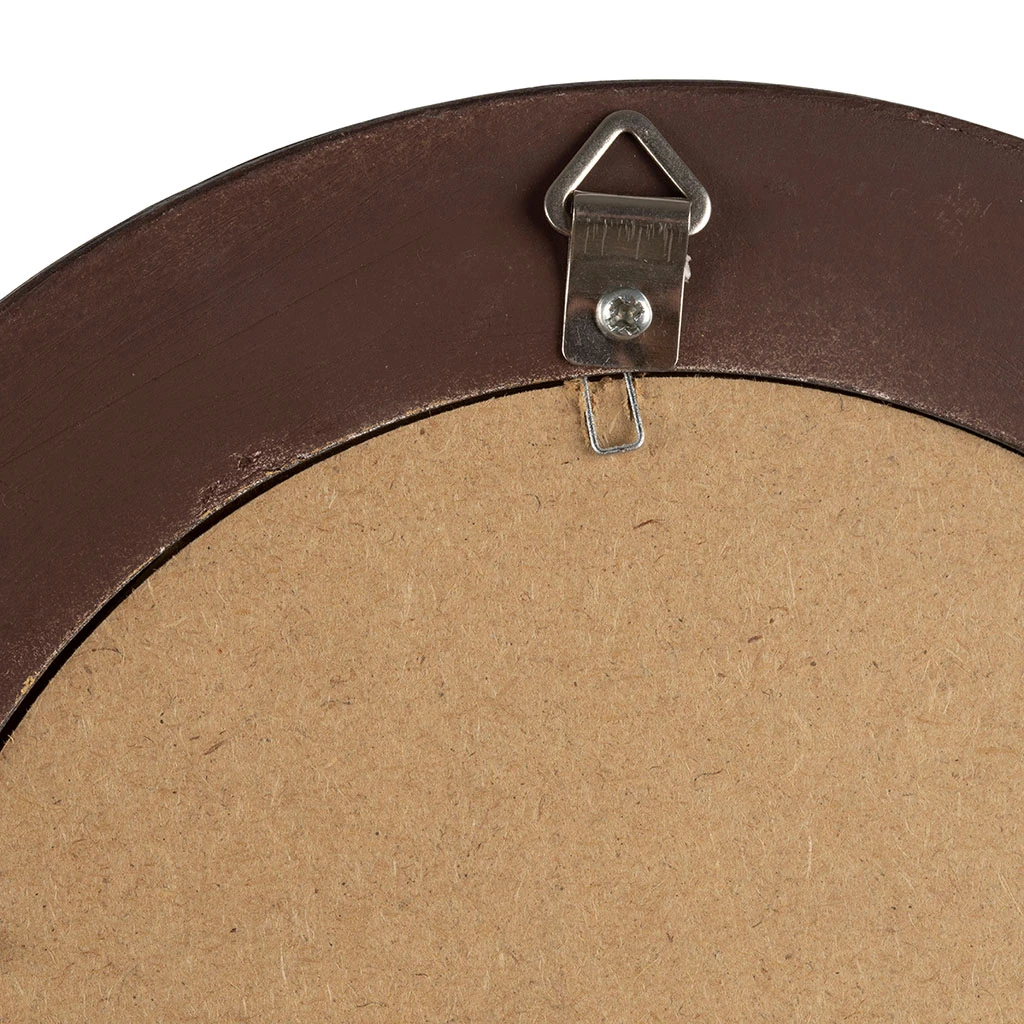 Côté Table Miroir Rond Noir Et Dore D21cm En Résine - Aureol 5 Côté Table Miroir Rond Noir Et Dore D21cm En Résine - Aureol – Image 3