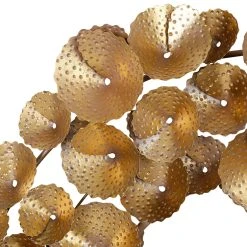 Côté Table Miroir Rond Ormea Doré D90cm 7 Côté Table Miroir Rond Ormea Doré D90cm -Kaemingk Magasin 37409 DET02 WEB