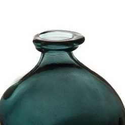 Côté Table Vase Gali Emeraude D16xh18cm Verre Recyclé 8 Côté Table Vase Gali Emeraude D16xh18cm Verre Recyclé -Kaemingk Magasin 37493 DET01 WEB