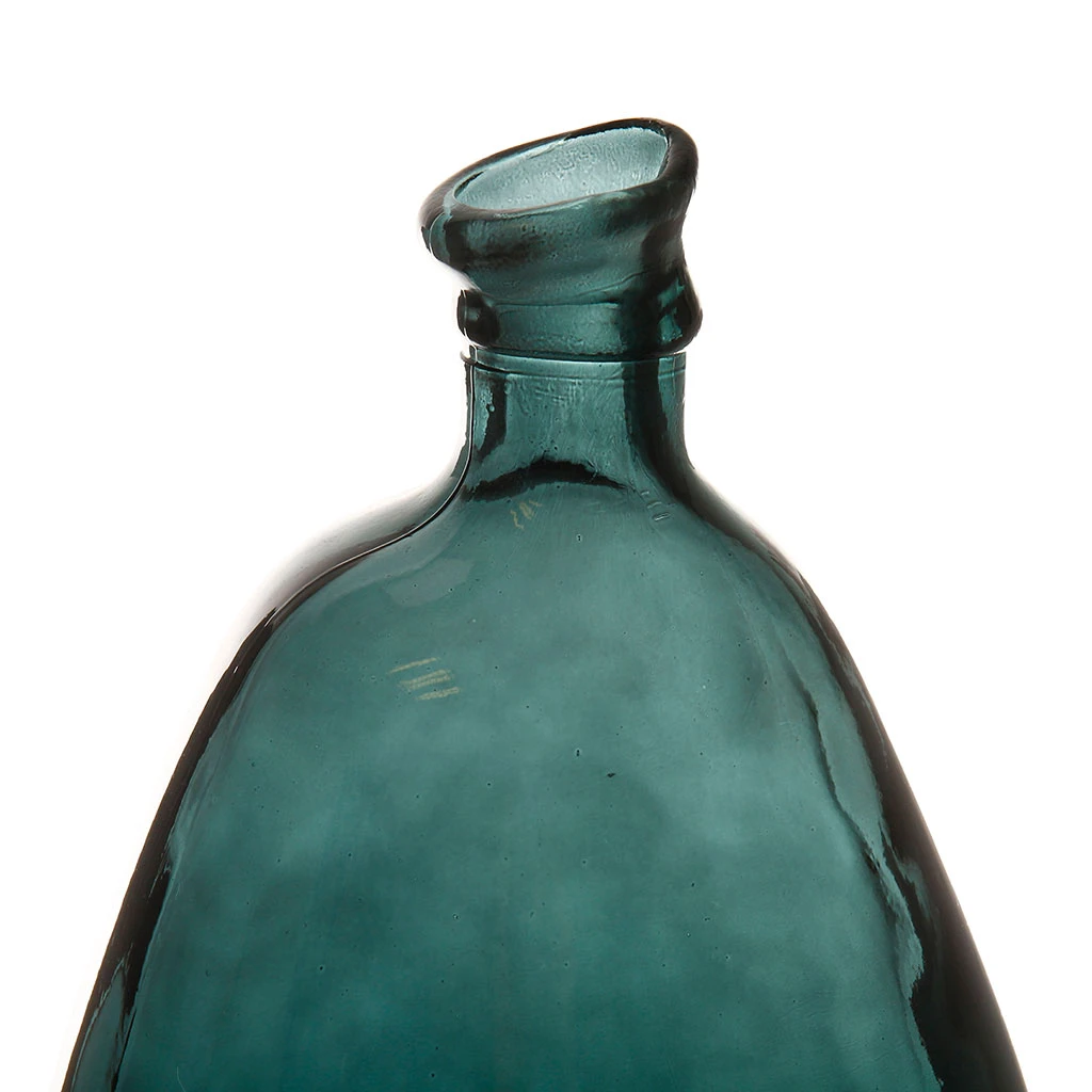 Côté Table Vase Colibri Emeraude D26xh47cm Verre Recyclé 5 Côté Table Vase Colibri Emeraude D26xh47cm Verre Recyclé – Image 3
