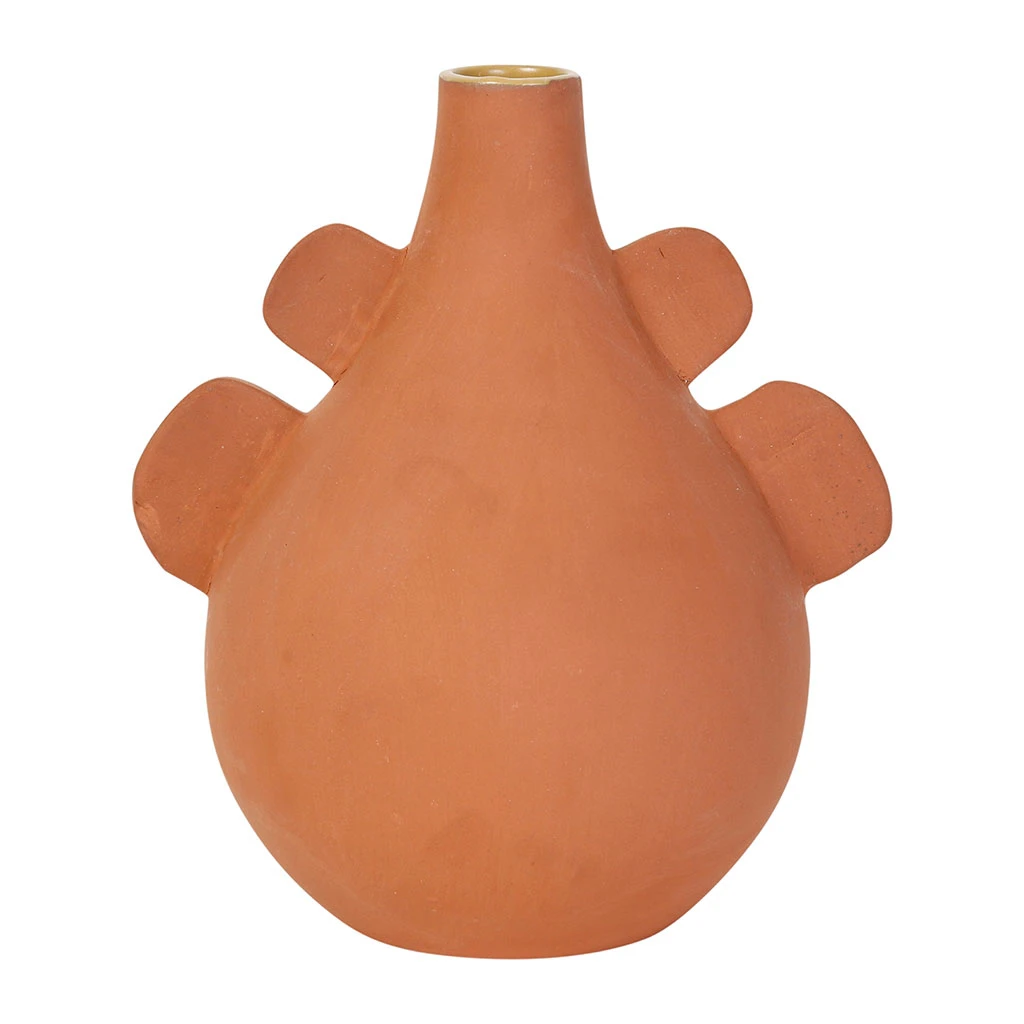 Côté Table Vase Solae Terracotta D15.5xh23cm Terre Cuite 3 Côté Table Vase Solae Terracotta D15.5xh23cm Terre Cuite