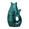 Côté Table Vase Poisson Mer Emeraude 24x16.5xh39.5cm Gres 1 Côté Table Vase Poisson Mer Emeraude 24x16.5xh39.5cm Gres -Kaemingk Magasin 37742 DEB WEB