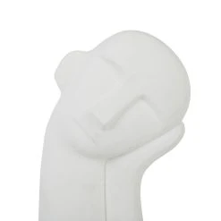 Côté Table Deco Visage Maceio Blanc Casse 20x12xh38cm Gres 10 Côté Table Deco Visage Maceio Blanc Casse 20x12xh38cm Gres -Kaemingk Magasin 37812 DET02 WEB