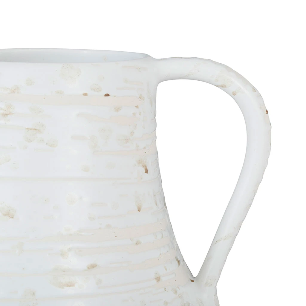 Côté Table Vase Birdi Terracotta Et Blanc En Faience 6 Côté Table Vase Birdi Terracotta Et Blanc En Faience – Image 4