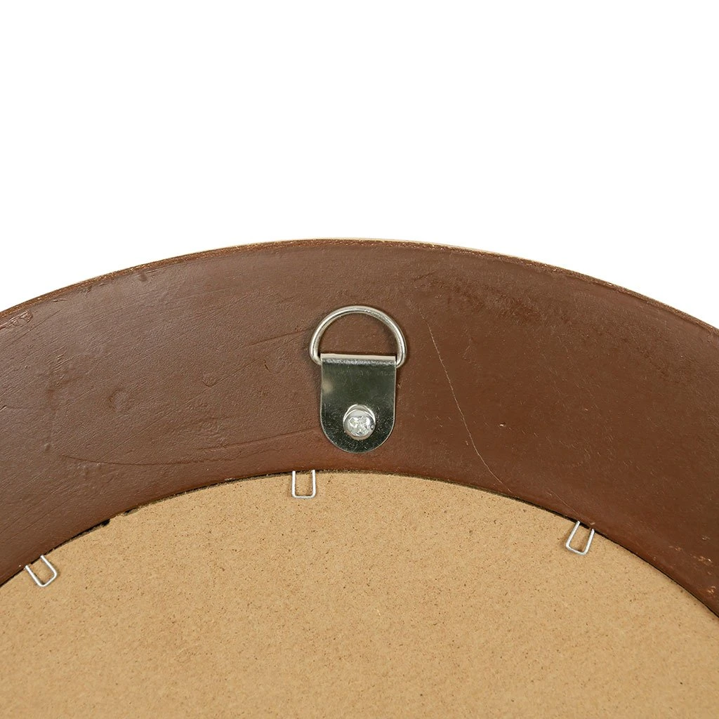 Côté Table Miroir Rond Doré D35cm - Drachma 6 Côté Table Miroir Rond Doré D35cm - Drachma – Image 4