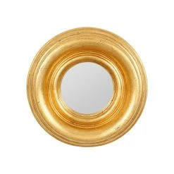 Côté Table Miroir Rond Doré D21cm -Drachma
