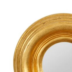 Côté Table Miroir Rond Doré D21cm -Drachma -Kaemingk Magasin 38196 DET02 WEB