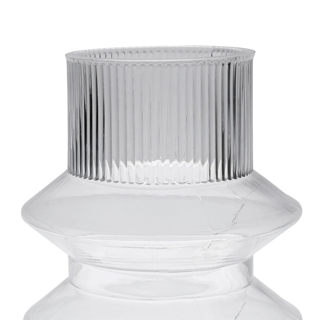 Côté Table Vase Ania D15xh29.5cm Verre 4 Côté Table Vase Ania D15xh29.5cm Verre – Image 2