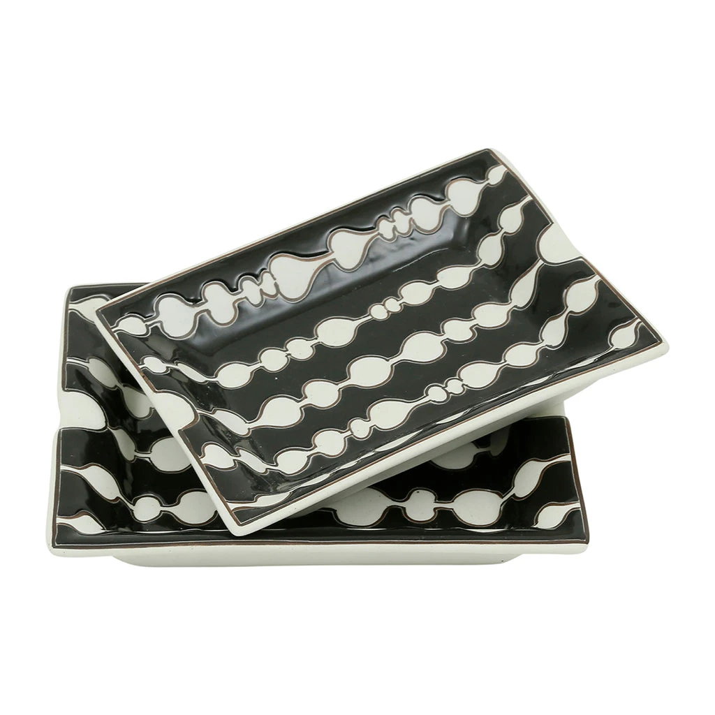 Côté Table Cendrier En Porcelaine Noir - Ecliptique 5 Côté Table Cendrier En Porcelaine Noir - Ecliptique – Image 3