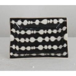 Côté Table Cendrier En Porcelaine Noir - Ecliptique 11 Côté Table Cendrier En Porcelaine Noir - Ecliptique -Kaemingk Magasin 38588 FRN02 WEB