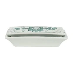 Côté Table Cendriers Fleurs En Porcelaine Vert -ming -Kaemingk Magasin 38592 DET02 WEB