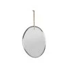 Côté Table Miroir Padma 23.5x32cm Miroir+corde Jute