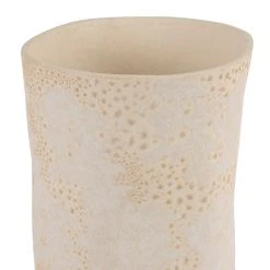 Côté Table Vase Blanc Cass2 11.5x12xh25.5cm Faience - Iktoum 7 Côté Table Vase Blanc Cass2 11.5x12xh25.5cm Faience - Iktoum -Kaemingk Magasin 39052 DET01 WEB