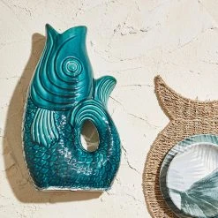 Côté Table Vase Poisson Mer Emeraude 24x16.5xh39.5cm Gres 9 Côté Table Vase Poisson Mer Emeraude 24x16.5xh39.5cm Gres -Kaemingk Magasin 39d6f amb hd 2022 01 pe ct 11593