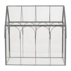 Jardin D'Ulysse Déco Serre Codette Gris En Fer, Verre 13 Jardin D'Ulysse Déco Serre Codette Gris En Fer, Verre -Kaemingk Magasin 466101 DET05 WEB