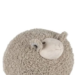 Jardin D'Ulysse Deco Mouton Shaggy Gris H30cm 7 Jardin D'Ulysse Deco Mouton Shaggy Gris H30cm -Kaemingk Magasin 466477 DET02 WEB