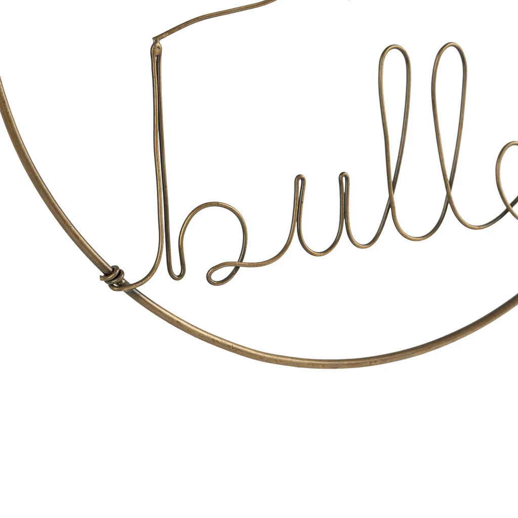 Jardin D'Ulysse Deco Suspension Bulle Metal Dore D25 5 Jardin D'Ulysse Deco Suspension Bulle Metal Dore D25 – Image 3