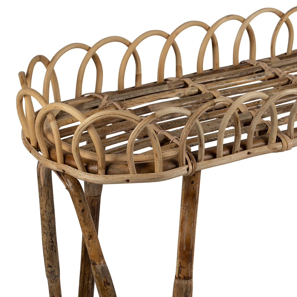 Jardin D'Ulysse Jardiniere Sur Pied En Rotin - Splendeur 5 Jardin D'Ulysse Jardiniere Sur Pied En Rotin - Splendeur – Image 3