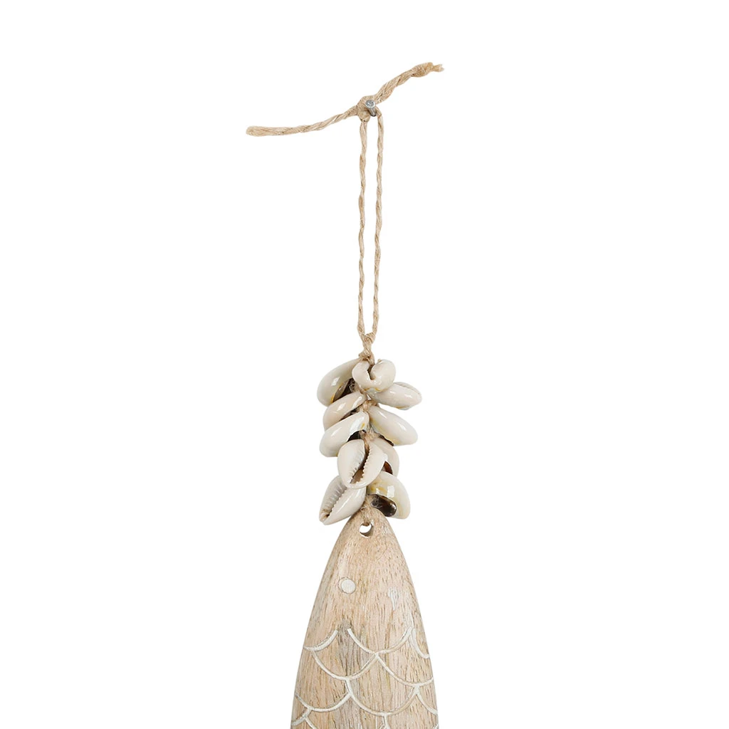 Jardin D'Ulysse Deco Poisson Un été à La Mer Naturel H30cm En Manguier Et Coquillage 5 Jardin D'Ulysse Deco Poisson Un été à La Mer Naturel H30cm En Manguier Et Coquillage – Image 3