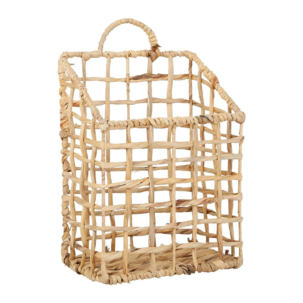 Jardin D'Ulysse Panier Mural X2 Un été à La Mer Jacinthe D'eau Et Fer 4 Jardin D'Ulysse Panier Mural X2 Un été à La Mer Jacinthe D'eau Et Fer – Image 2