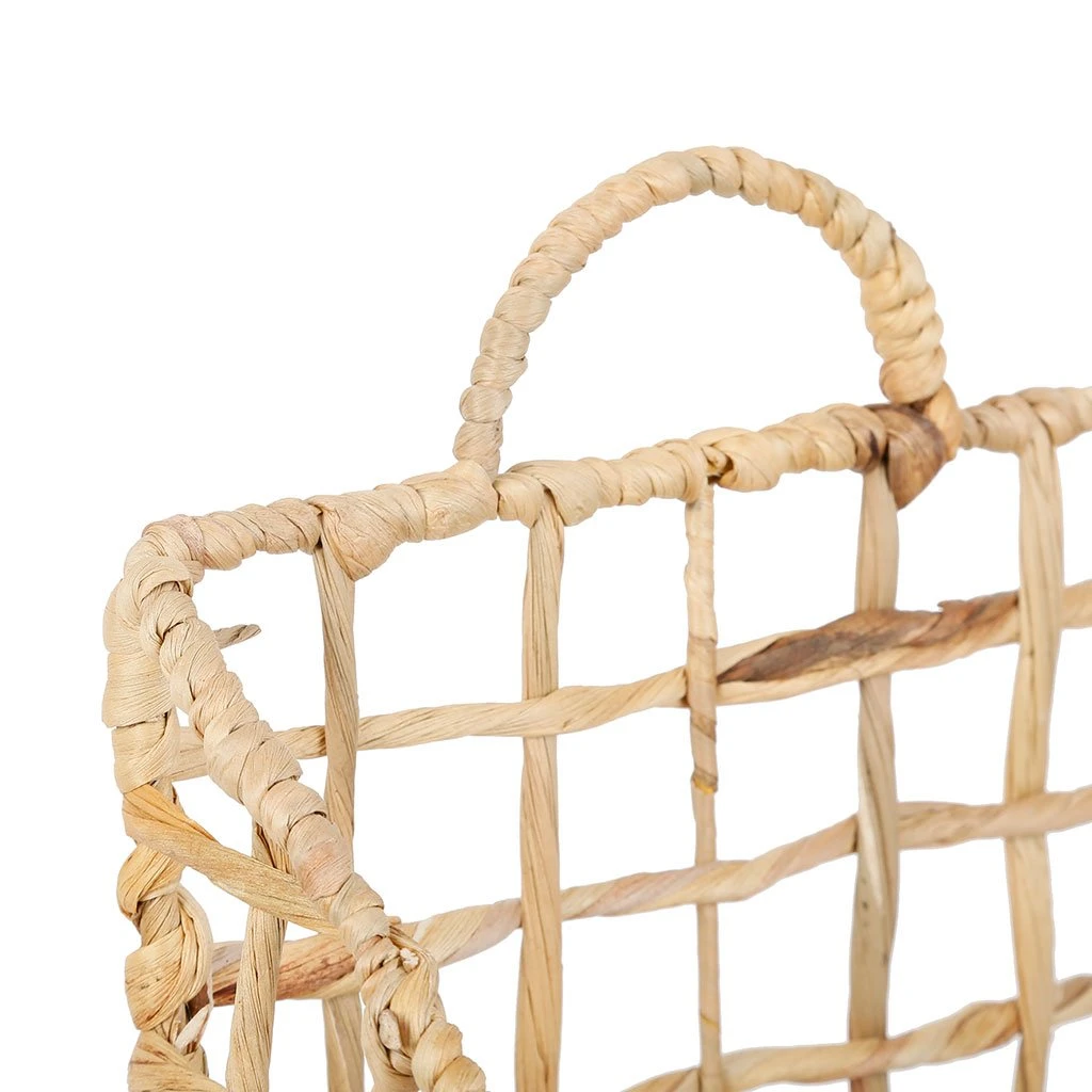 Jardin D'Ulysse Panier Mural X2 Un été à La Mer Jacinthe D'eau Et Fer 6 Jardin D'Ulysse Panier Mural X2 Un été à La Mer Jacinthe D'eau Et Fer – Image 4